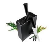 EVA SOLO Eva Solo Messerblock gerade schwarz 28cm, schwarz