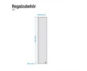 Arte M Tür Carry - 3 Fächer - Regal-Zubehör (Esche dunkel)