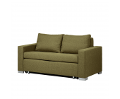 Fredriks Schlafsofa Latina - Webstoff Grün