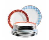 twentyfour Tafelservice Olivia (12-teilig)