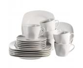 Mäser Villa weiss Kaffeeservice (18-teilig)