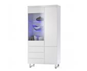 Home Design Paddington Vitrine - Hochglanz weiß