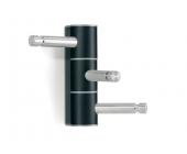 pieperconcept Wandgarderobe TOKYO - Massivholz schwarz matt