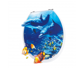 Wenko 3D WC-Sitz Delfin