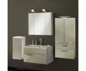 Aqua Suite Badezimmerset Victoria - verschiedene Varianten - weiß/valentino Hochglanz (3er-Set)