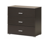 Young Furn Kommode Sinti - Wenge Dekor - Drei Schubladen