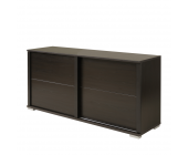 Young Furn Sideboard Anesta - Wenge Dekor - Zwei Schiebetüren