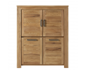 Möbel Exclusive Highboard Norwich - Eiche Massivholz - Geölt