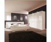 Nolte Delbrück Schlafzimmer-Set Diamond Starlight III 180 - mit Swarovski Elementen (Drehtürenschrank 200 cm)