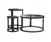 furnitive Couchtische Loop Schwarz