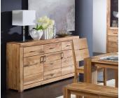 DeLife Sideboard Rubikon 160x90 Eiche massiv geölt Kommode