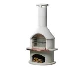 Buschbeck Gartengrillkamin Rondo - Mit dekorativer Kupferblende