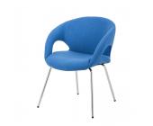 Fredriks Esszimmerstuhl Guiseppe - Webstoff Blau