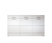 California Sideboard Star - Weiß Hochglanz