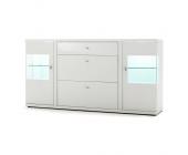 California Sideboard Puna - Hochglanz Weiß