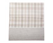 Home24Deko Tischläufer Beige/Weiß Karo (Tischläufer Almrausch - 40x150cm)