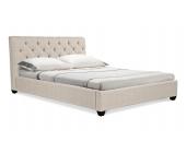 AMORE DI CASA Bett Grand Beige Premium 140x200 cm