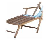 Jan Kurtz Fußteil Fiji - passend zum Deckchair - Teak natur