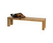 HOLTA Massivmöbel Sitzbank Damar - Ulmenholz furniert (Banklänge 160cm)