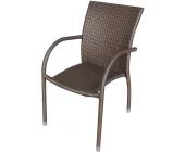 Zebra Milano Gartenstuhl java/braun