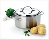 Demeyere Zwilling: Demeyere Resto - Topf mit Deckel, Durchmesser 20 cm, 3L, Art. Nr. 80020
