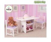 Kidkraft Tisch und Stuhl Set Herzchen