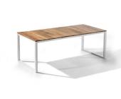 Harbo-Dacore Gartentisch Teakholz 100x200 cm Dacore Tisch ELISE