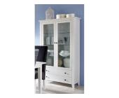 SIT Vitrinenschrank mit 2 Glastüren, teilmassiv, SIT Annika