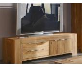 SIT TV Board massiv Wildeiche SIT Balthasar 1 Tür 2 Schubladen