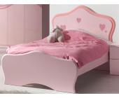 Vipack Kinderbett / Einzelbett Lizzy Rosa, 90x200cm, Vipack