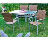 MERXX Gartenmöbel-Set »Savona« (5-tlg.)