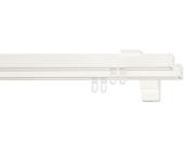 BLOME Gardinenstange, Blome, »Colmar«, nach Maß, 20x20 mm, weiss, 2 läufig