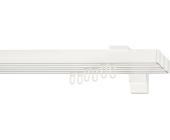 BLOME Gardinenstange, Blome, »Colmar«, nach Maß, 20x20 mm, weiss, 3 läufig