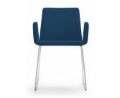Girsberger Konferenzstuhl / Besucherstuhl Girsberger PEPE blau