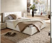 DeLife Bett Amplio 180x200cm Weiss Schlafzimmermöbel Polsterbett 180cm