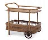 Best Provence Korb-Servierwagen natur meliert