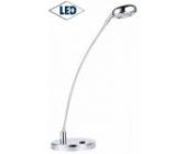 LED Tischleuchte "ARCO" 200630 chrom o. weiß Sorpetaler