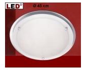 Runde LED Deckenleuchte "620611801" D: 45 cm Trio Leuchten
