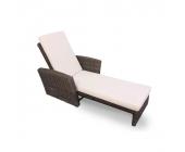 Luxus Sonnenliege Relaxliege Gartenliege Liege RomVI, Poly-Rattan ~ Variantenangebot