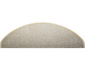 Stufenmatte Star beige 26x65 cm