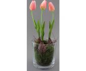 Heine Tulpen-Arrangement, lachs