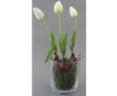 Heine Tulpen-Arrangement, weiß