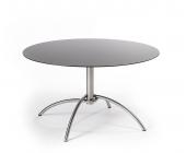 Fischer Möbel Fischer Taku Bistrotisch rund 130 cm mit fm-laminat-spezial Platte zement