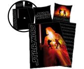 Herding Flanell Bettwäsche Star Wars Leuchtet im Dunkeln 135 x 200 cm (Schwarz) [Kinderspielzeug]
