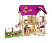 HOWA Puppenhaus-Komplett-Set, Howa