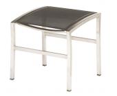 4Seasons Hocker Nexxt Edelstahl Textilene/Schwarz