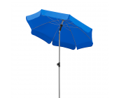 Schneider Schirme Lugano 150 Sonnenschirm - Stahl/Polyester - Silber/Royalblau