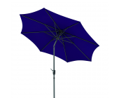 Schneider Schirme Harlem 270 Sonnenschirm - Aluminium/Polyester - Anthrazit/Aubergine