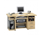 home24 Computertisch Home Office - Ahorn