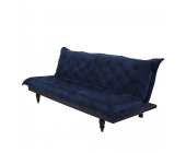 Fredriks Schlafsofa Gironde - Microfaser Dunkelblau